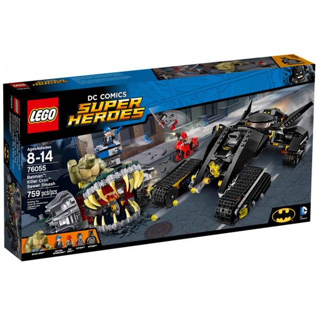 可郵寄 LEGO 樂高 76055 全新品未拆 超級英雄 蝙蝠俠 VS.殺手鱷 Batman 紅頭罩 katana