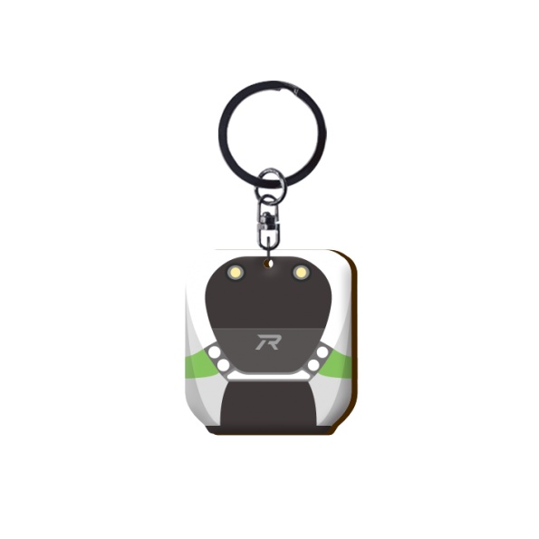 【臺鐵授權】EMU900電聯車水晶木質鑰匙扣鑰匙圈