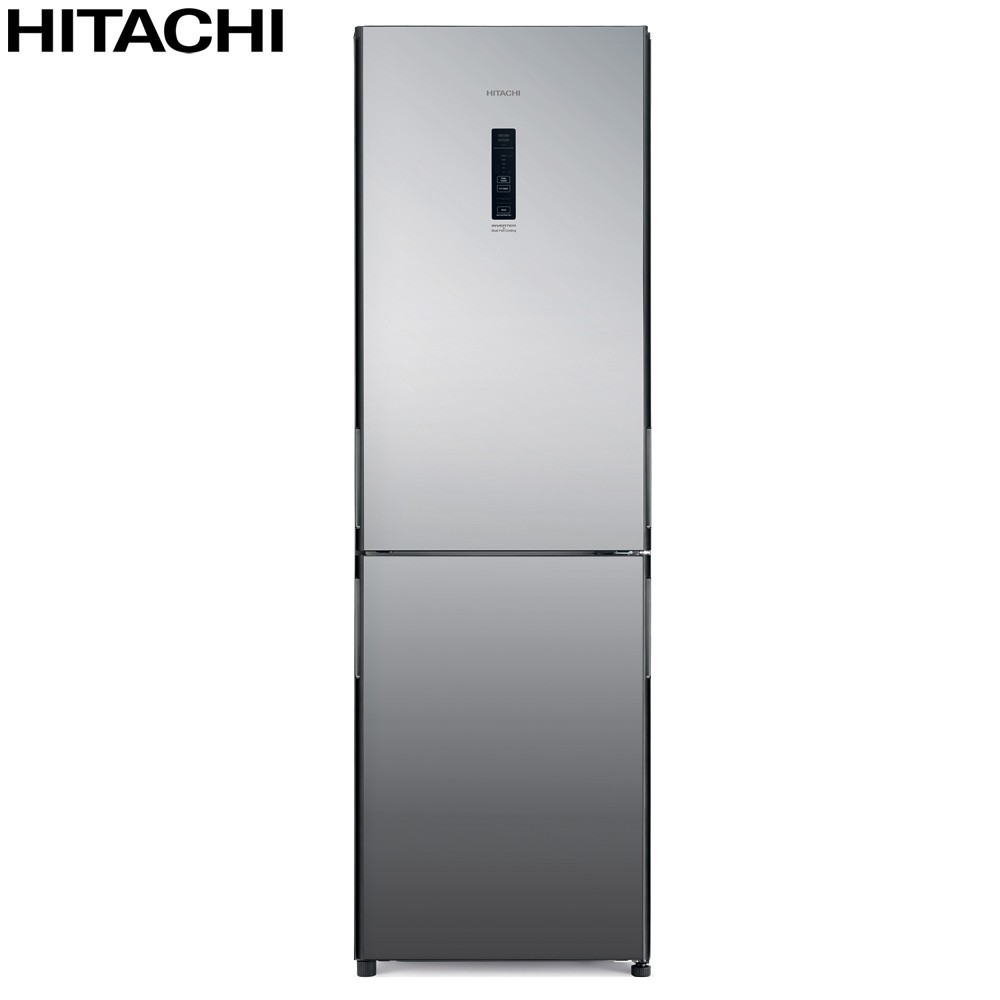 HITACHI 日立 313公升變頻兩門冰箱 RBX330琉璃鏡(X) 大型配送