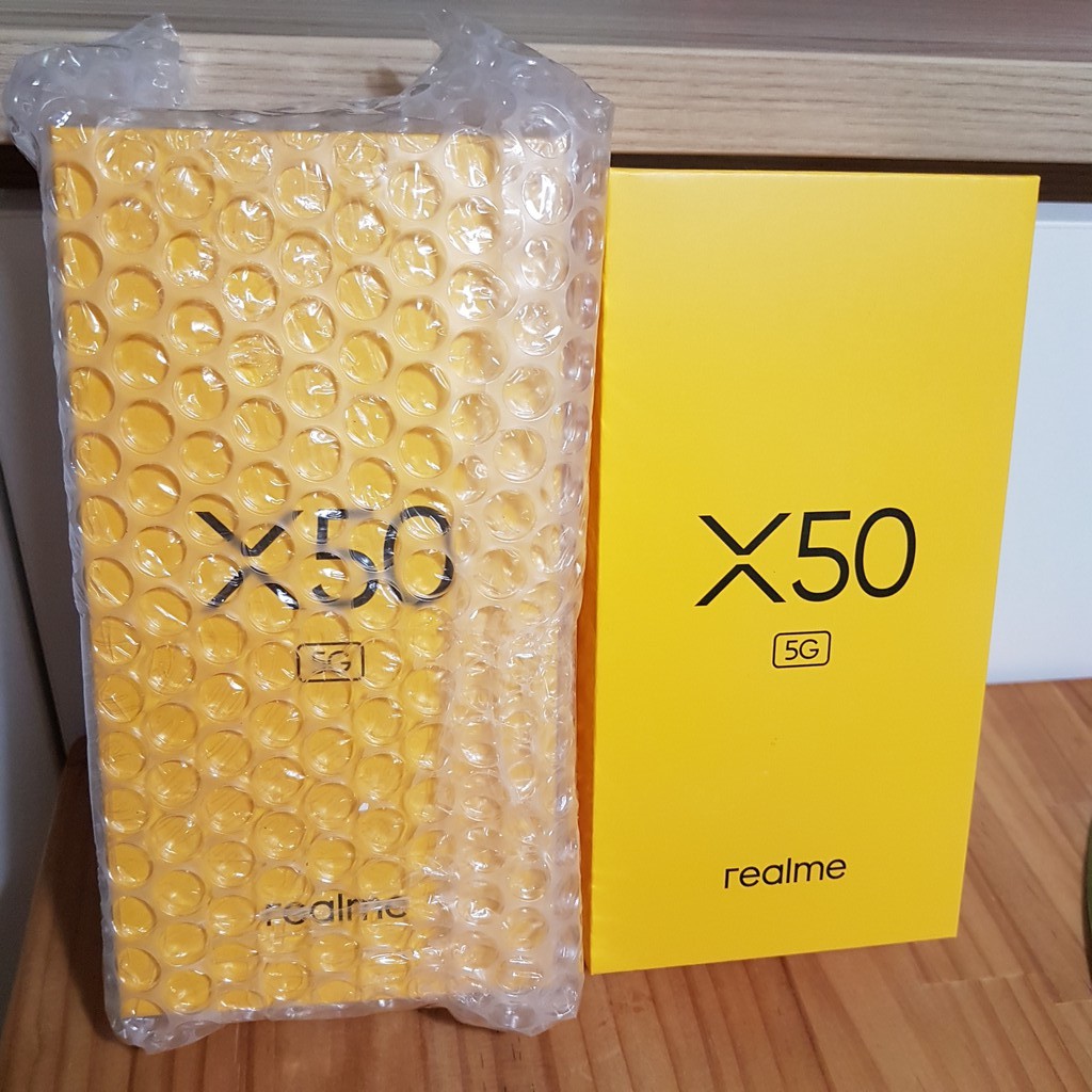 台灣公司貨 Realme X50 5G 6GB+128GB 空機 極地紫 全新未拆 現貨