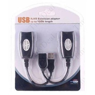 USB轉RJ45 USB延長線 USB網路線轉接 訊號放大器 加強器 可延長50米