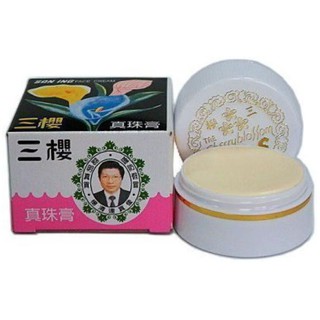 《 藝採小鋪》☆°╮三櫻真珠膏 10g . 古早保養霜 復古可愛典雅包裝 #珍珠膏#真珠膏#保濕霜#珍珠霜#真珠霜#素顏