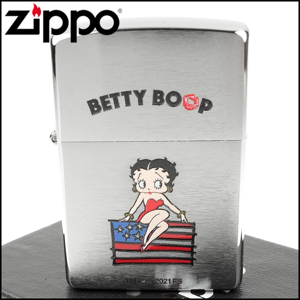 ☆福星煙具屋☆【ZIPPO】日系~Betty Boop-貝蒂娃娃-90週年紀念打火機