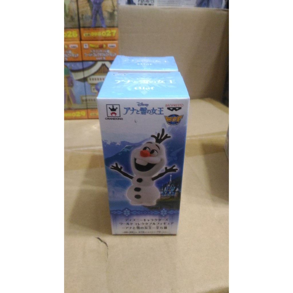 現貨..日版 景品..迪士尼 Disney wcf 冰雪奇緣 雪寶..一隻 400