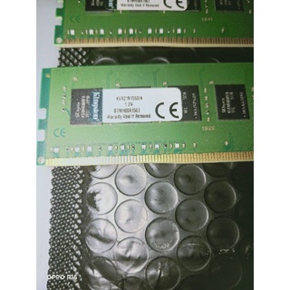 金士頓 DDR4 2133 4G KVR21N15S8/4 單面顆粒