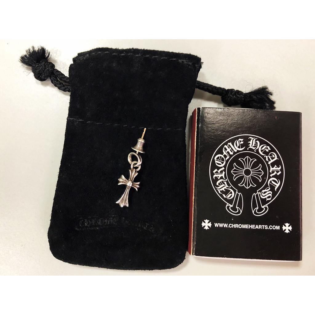 Chrome hearts GD同款耳環 克羅心 Baby Fat 純銀耳環 十字架耳環 十字 CH 耳環 耳墜 銀飾