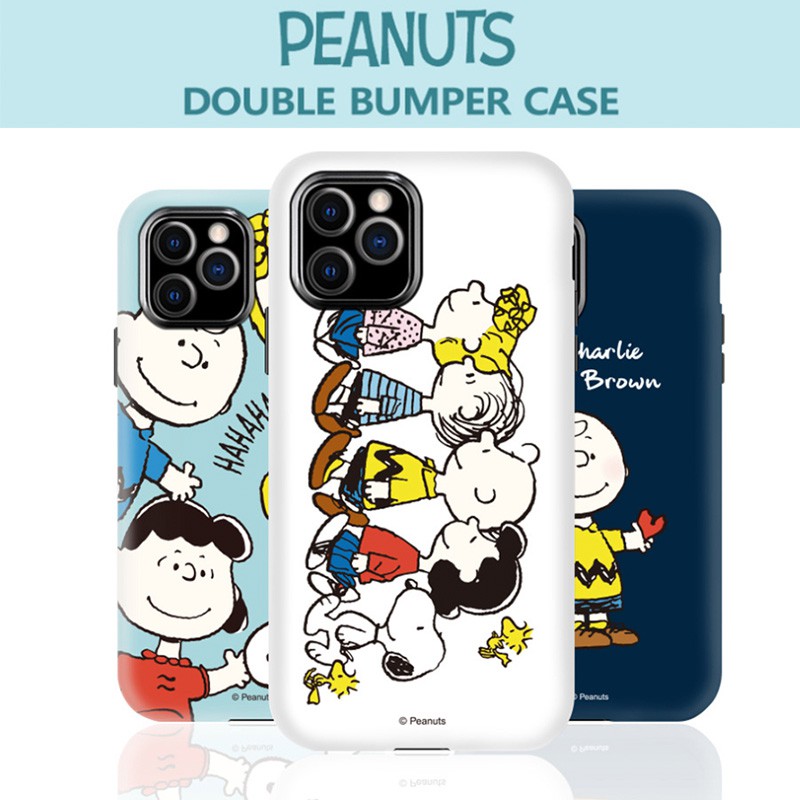 客秋皮 韓國正版snoopy 史努比蘋果iphone12 11 Pro Max Xs Xr 雙層殼防摔殼手機殼 蝦皮購物