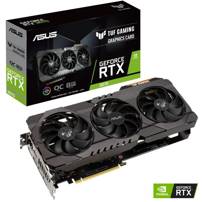 ASUS TUF-RTX3070-O8G-GAMING 未鎖 二手