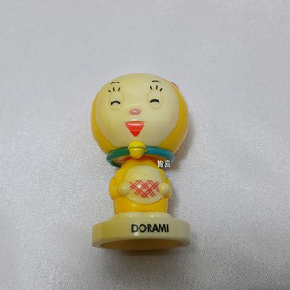 二手公仔｜7-11搖頭公仔玩具｜ 哆啦A夢｜夢想啦啦隊｜小叮鈴｜doremi擺飾｜高約:5公分｜材質:塑膠｜無盒
