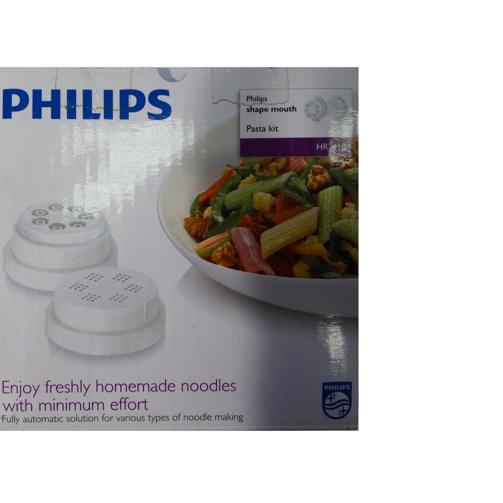 PHILIPS 飛利浦 製麵機模頭組(義大利麵+筆管麵) HR2410 ~適用機型：HR2356.HR2355