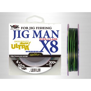 日本製 YGK JIG MAN ULTRA X8 8股 300m裝 600m裝