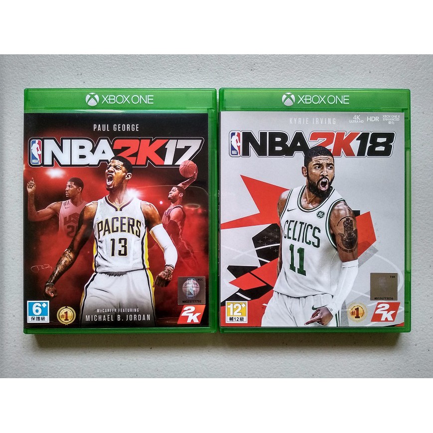 XBOXONE 中文 遊戲片🏀NBA 2K18/2K17 XBOX ONE