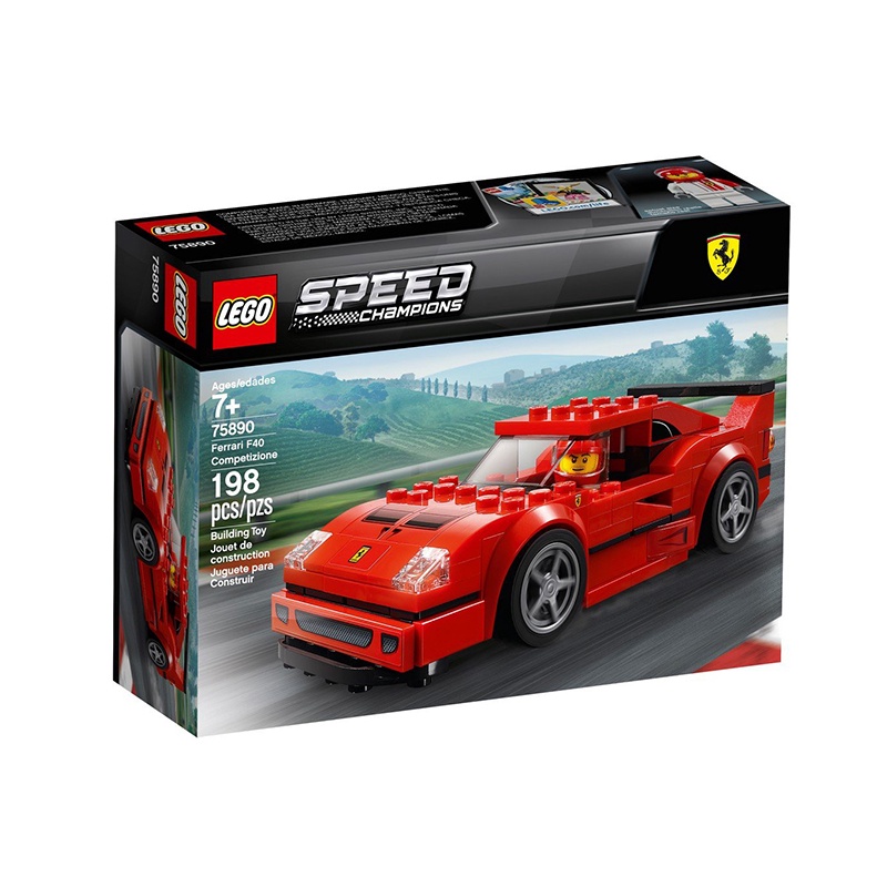 【華泰玩具】Ferrari F40 Competizione-Speed/L75890 /樂高積木