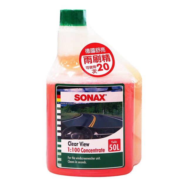 SONAX 濃縮雨刷精 SN-844117 500ml【麗車坊02058】