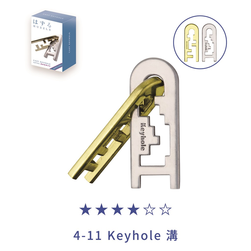 腦攻4-11 Keyhole(溝)【現貨】