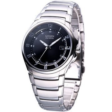 星辰標準型光動能男石英腕俵 citizen Eco-Drive watch型號 : EW3050-51