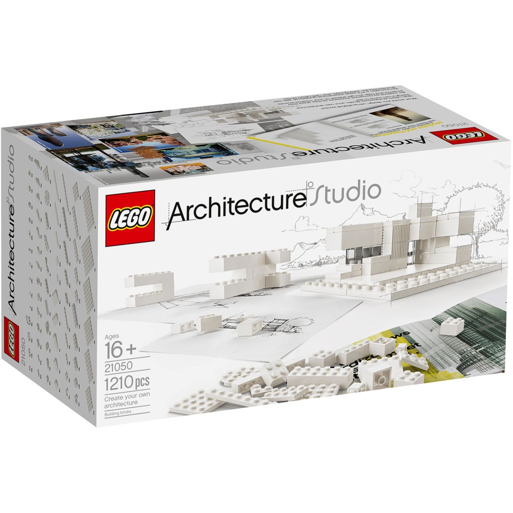 LEGO 21050 世界建築工作室 Architecture Studio 【2手A級】【夢幻逸品】【台南可面】