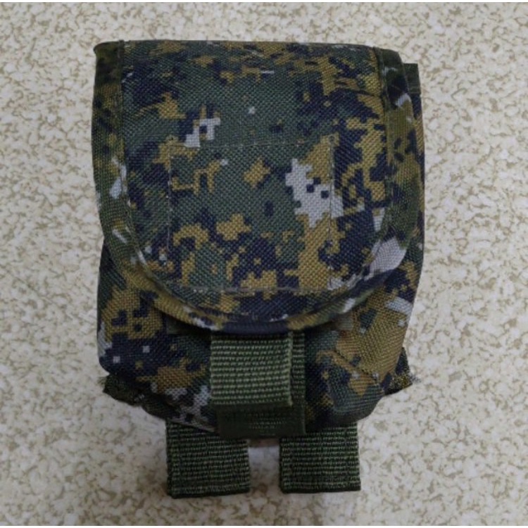 手榴彈袋 陸軍數位迷彩手榴彈袋 海陸虎斑迷彩手榴彈袋  個入手榴彈袋
