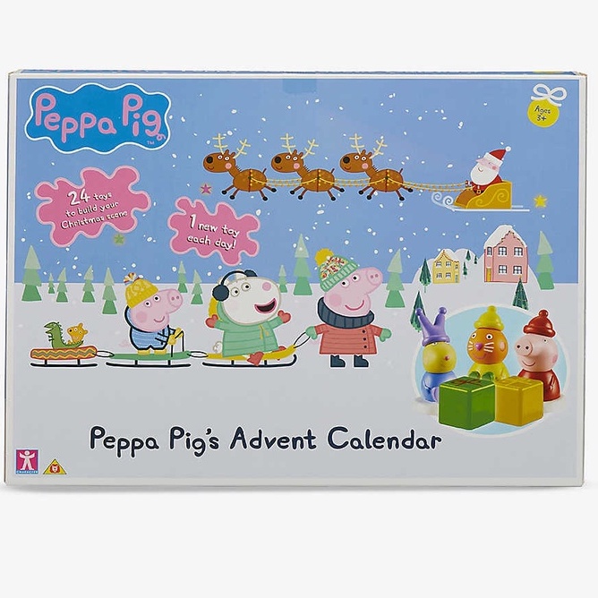 [全新未拆現貨]英國 Peppa pig 佩佩豬  小豬佩奇佩琪 降臨曆 倒數曆 聖誕日曆 聖誕日曆