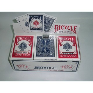 【USPCC 撲克】bicycle 808 藍封標 (紅6 藍6) 共12付（1打裝）-S1030518-1