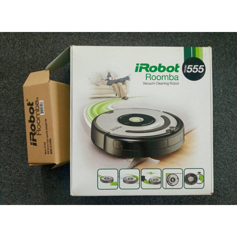 二手iRobot Roomba 555 機器人掃地機含原廠充電器 可運轉 使用
