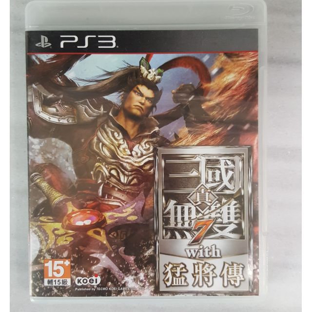 PS3遊戲＜二手＞真三國無雙7with猛將傳