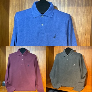 NAUTICA 帆船 polo衫 [大水牛精品] 歐美原裝 長袖上衣 全新真品 美國帆船 男POLo衫