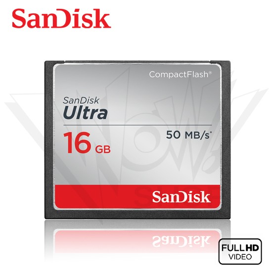 SANDISK 16G Ultra CF 50M 記憶卡 專業攝影師和錄影師 高速記憶卡 現貨 廠商直送