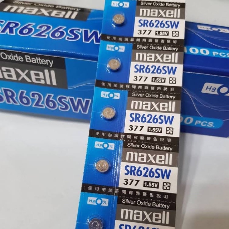 maxell SR626SW SR626 手錶電池 鐘錶電池 377 電池