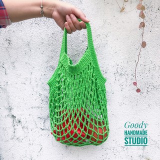 《西瓜🍉網袋》材料包·購物袋·網袋·環保袋·棉線