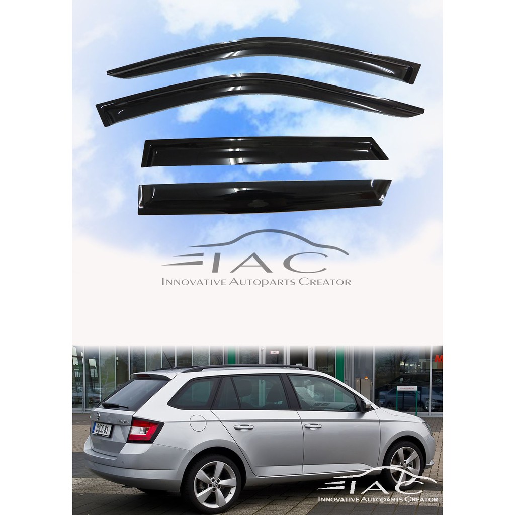 Skoda Fabia Combi 14-18 台製晴雨窗 【IAC車業】