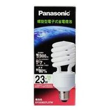 國際Panasonic  EFD23E27L3TW(黃) 23W螺旋燈泡