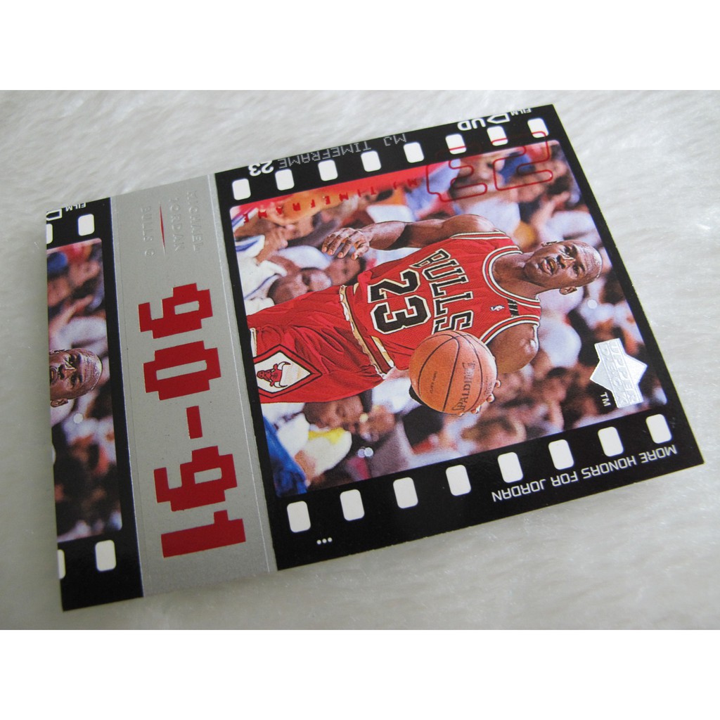 ~ Michael Jordan ~ 籃球大帝 空中飛人 麥可喬丹 1998年 UPPER DECK NBA球員卡/17