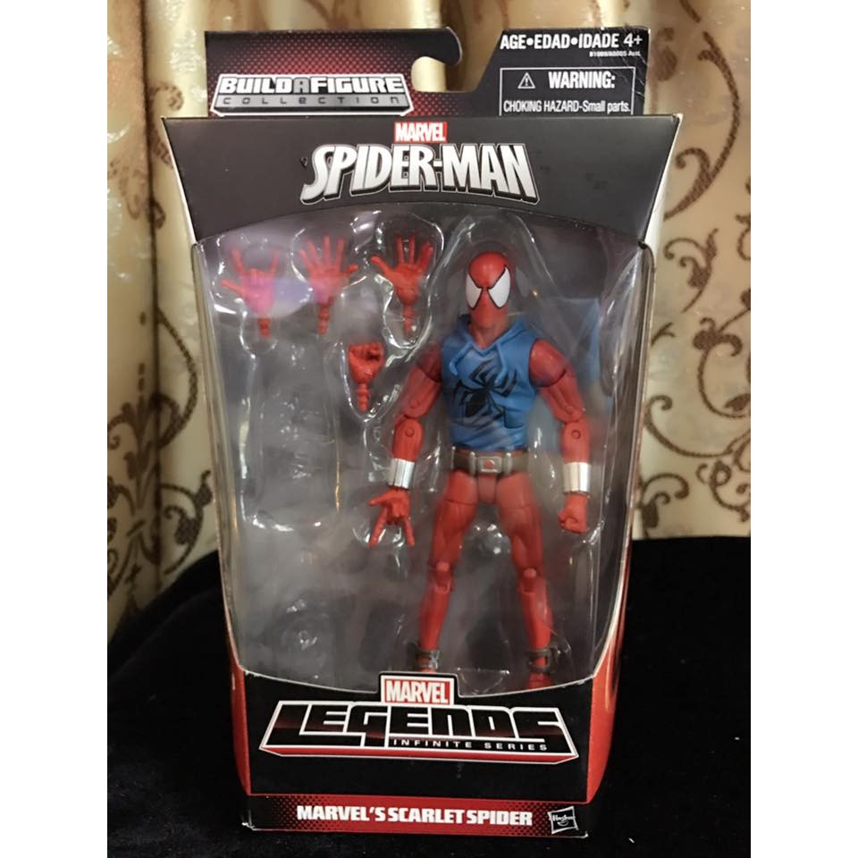 (現貨! )Marvel legends 6吋 犀牛人系列 猩紅 蜘蛛人 Scarlet Spider 無BAF