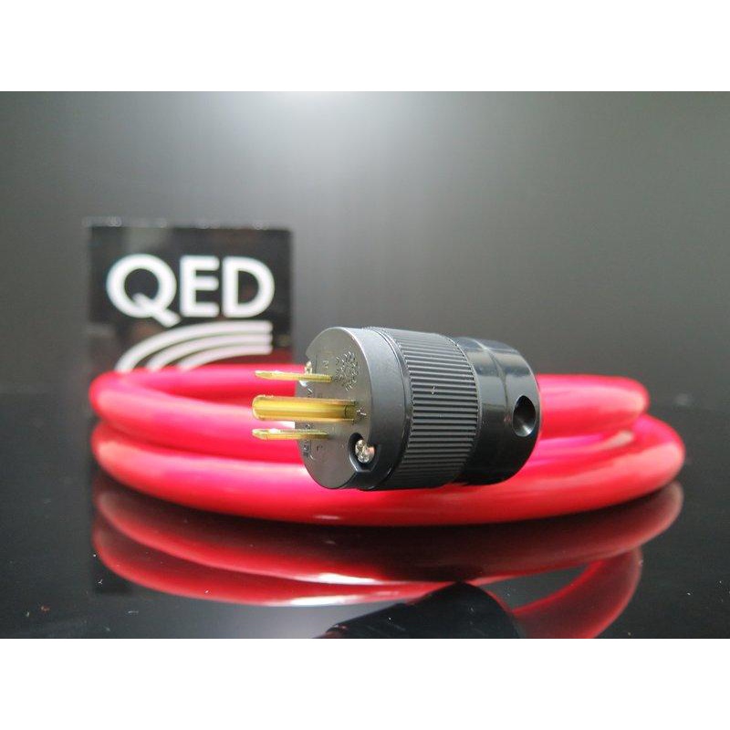 『永翊音響』英國名牌 QED QUNEX -8 5N高純銅電源線 ~ 強力推薦