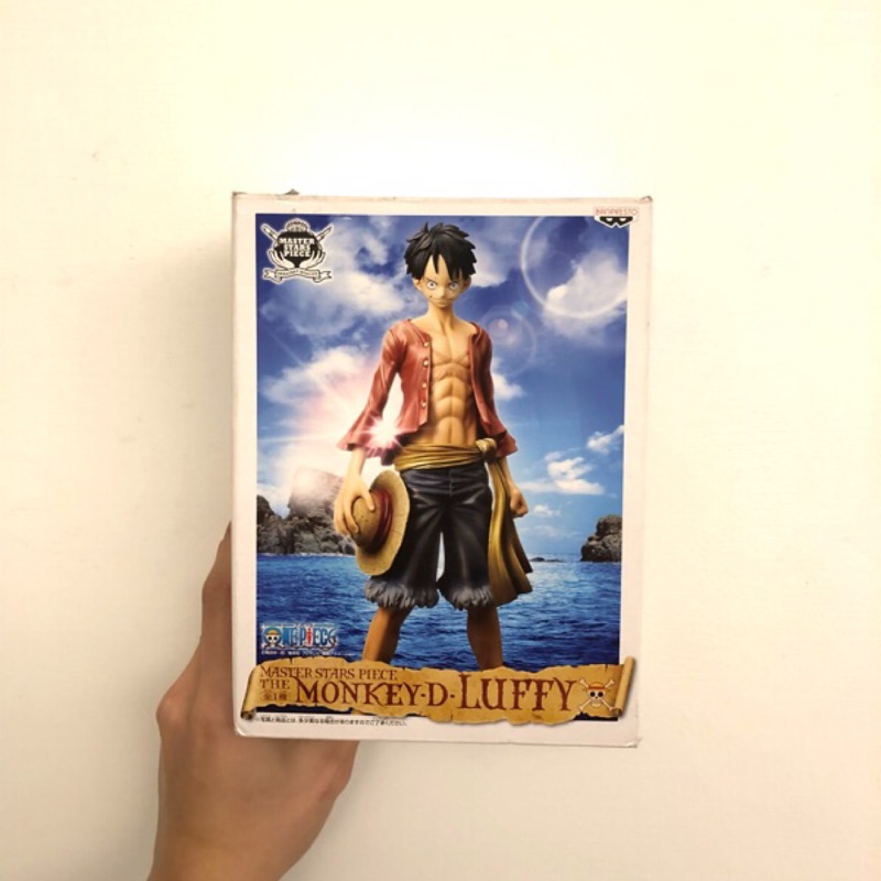 全新日版金證 海賊王 ONEPIECE MSP 景品 組立式 MASTER STARS PIECE 兩年後 魯夫 初版