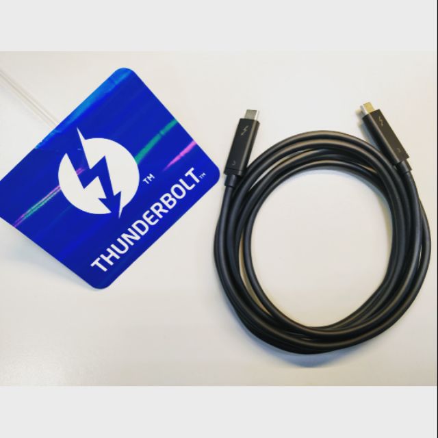 可面交 Thunderbolt3線 長度1.5M 速度40G 全新品 通過認證