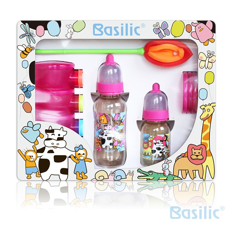 【貝喜力克官方】PPSU防脹氣奶瓶禮盒 (D362)
