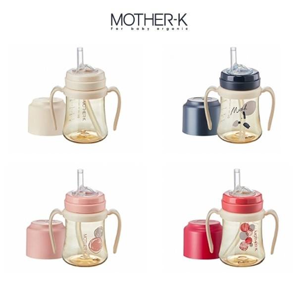 韓國 MOTHER-K 頂級PPSU 吸吸杯/水杯 200ml/300ml