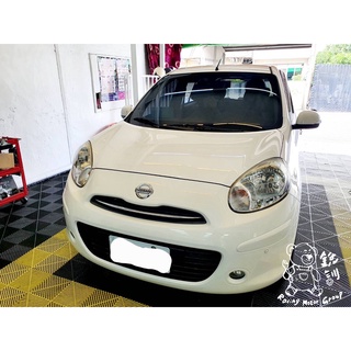 銳訓汽車配件精品-沙鹿店 March 安裝 HP F410g 前後行車記錄器 (送32G記憶卡)