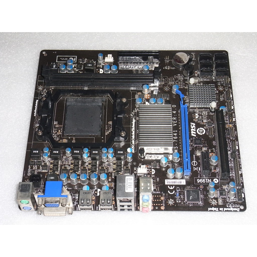 微星760GM-P34(FX) 主機板/支援DDR3/支援AM3 AM3+ CPU/內建顯示晶片