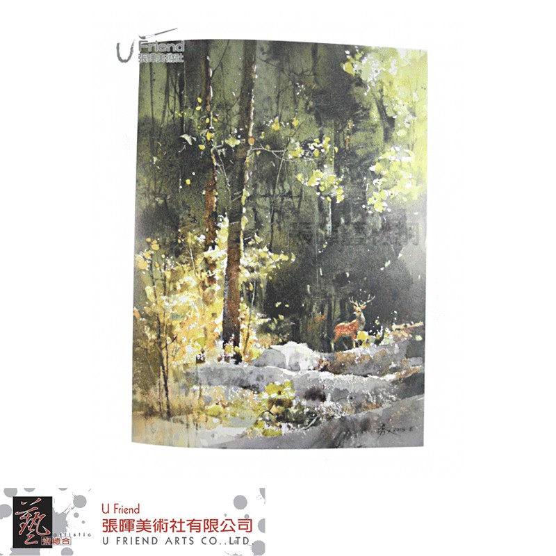 618新书开箱 意境 简忠威水彩艺术画册 文化艺术 什么值得买