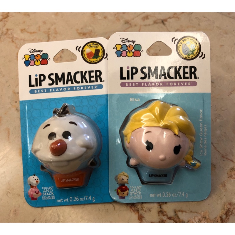 Lip Smacker 日本迪士尼款 護唇膏 艾莎 雪寶款