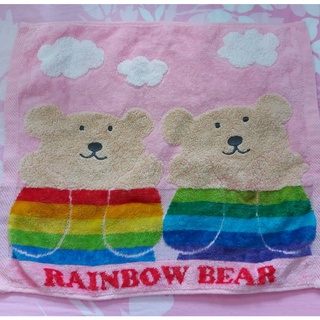 Rainbow bear 彩虹熊 日用毛巾 日本製