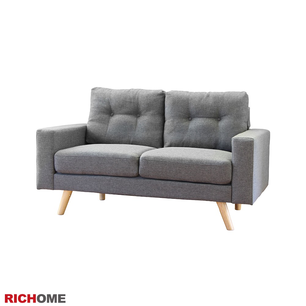 RICHOME  CH1130 小套沙發(2人座)-2色 兩人沙發 布沙發 套房沙發 會客沙發 小沙發