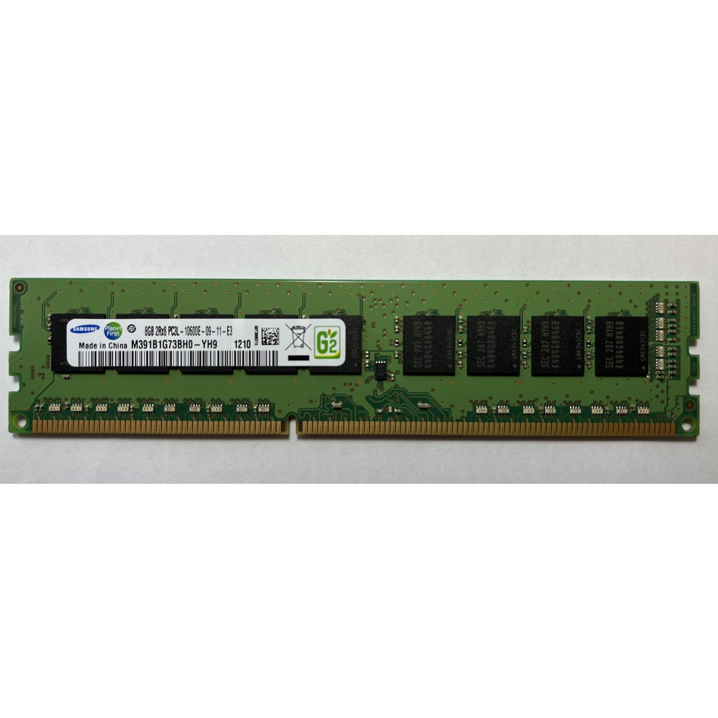 Samsung 原廠貨 DDR3-1333 8GB uDimm