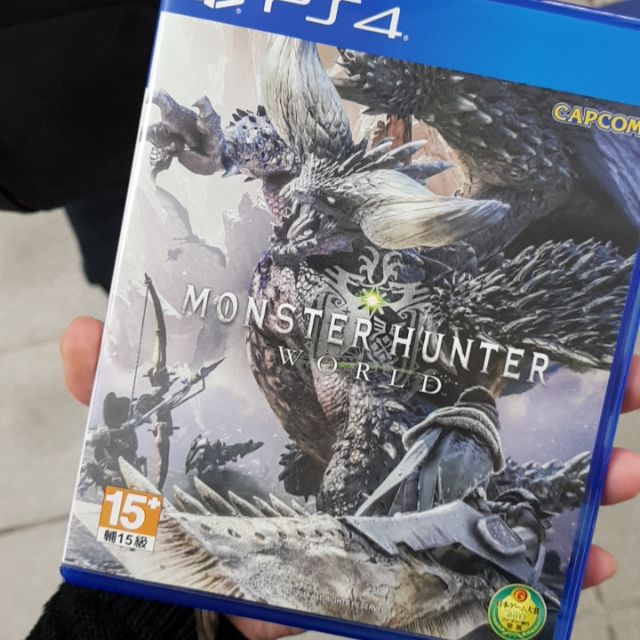 PS4 魔物獵人 世界 繁體 中文 二手