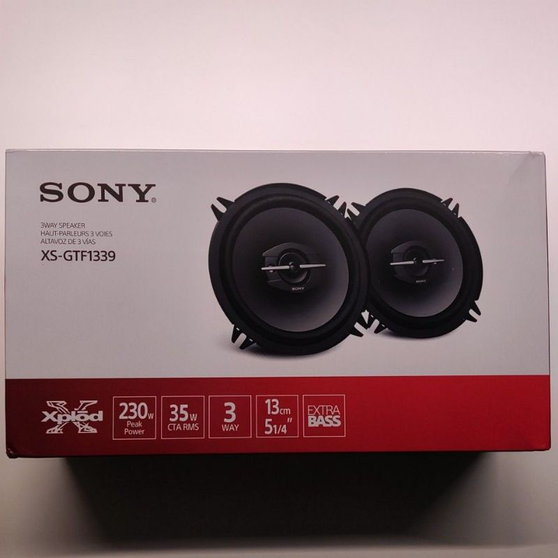 Sony XS-GTF1339 3音路 同軸喇叭 5吋