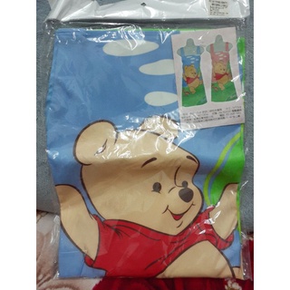 全新未使用 Disney 迪士尼 小熊維尼 Pooh 郊遊口袋防水圍裙(藍色款)