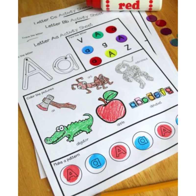 英語練習紙字母練習英語學習單 蝦皮購物